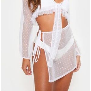White Mesh Sarong